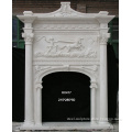 High size antique marble fireplace stone fireplaces surround